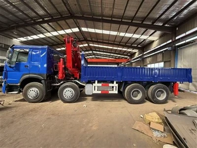 Howo 371 Кран, встановлений на вантажівці